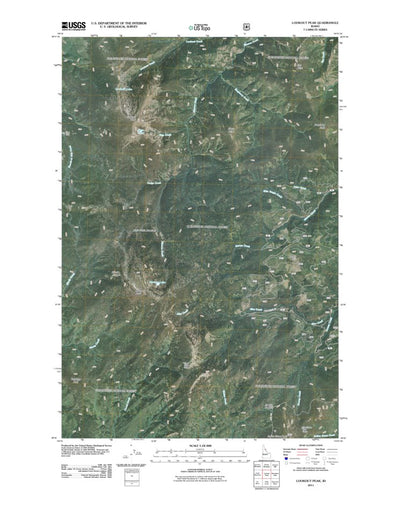 Lookout Peak, ID (2011, 24000-Scale) Preview 1