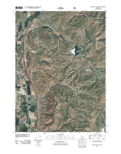 Malad City East, ID (2011, 24000-Scale) Preview 1