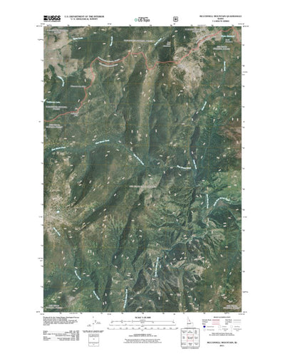 Mcconnell Mountain, ID (2011, 24000-Scale) Preview 1
