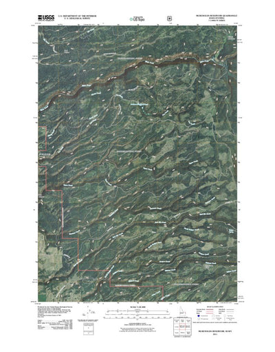 Mcrenolds Reservoir, ID-WY (2011, 24000-Scale) Preview 1