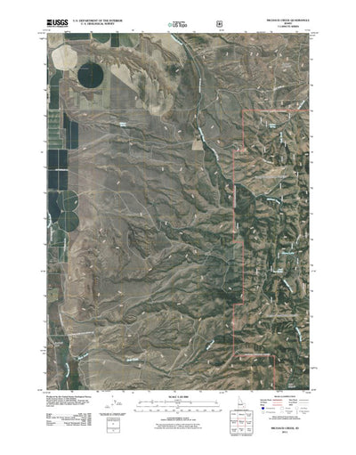 Michaud Creek, ID (2011, 24000-Scale) Preview 1