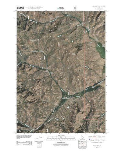 Miller Peak, ID (2011, 24000-Scale) Preview 1