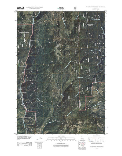 Packer John Mountain, ID (2011, 24000-Scale) Preview 1