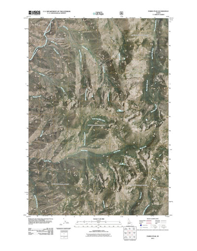 Parks Peak, ID (2011, 24000-Scale) Preview 1