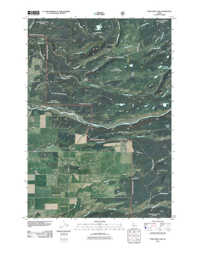 Porcupine Lake, ID (2011, 24000-Scale) Preview 1