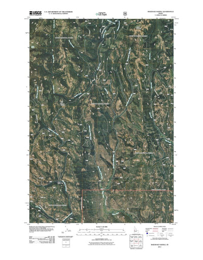 Railroad Saddle, ID (2011, 24000-Scale) Preview 1