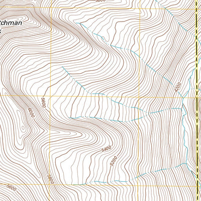 Scotchman Peak, ID-MT (2011, 24000-Scale) Preview 2