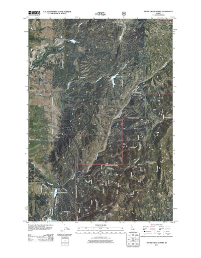 Skunk Creek Summit, ID (2011, 24000-Scale) Preview 1
