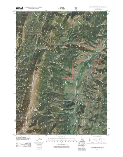 Snowdrift Mountain, ID (2011, 24000-Scale) Preview 1