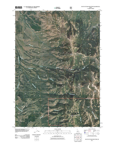 South Putnam Mountain, ID (2011, 24000-Scale) Preview 1