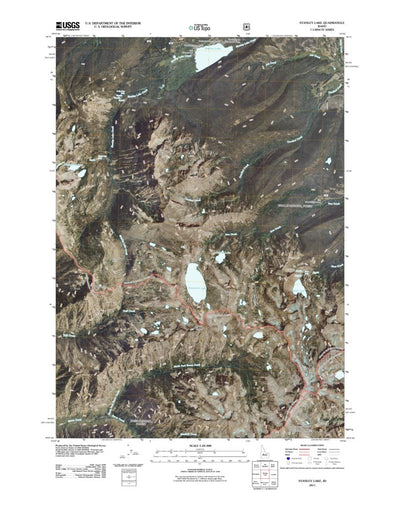 Stanley Lake, ID (2011, 24000-Scale) Preview 1