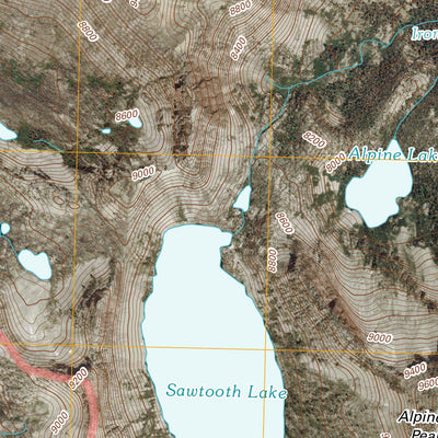 Stanley Lake, ID (2011, 24000-Scale) Preview 2