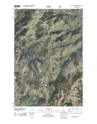 Stripe Mountain, ID (2011, 24000-Scale) Preview 1