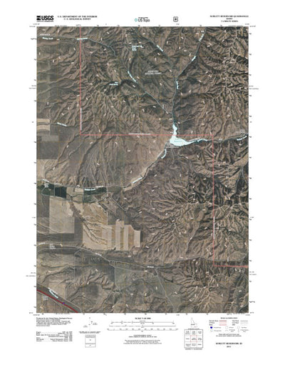 Sublett Reservoir, ID (2011, 24000-Scale) Preview 1