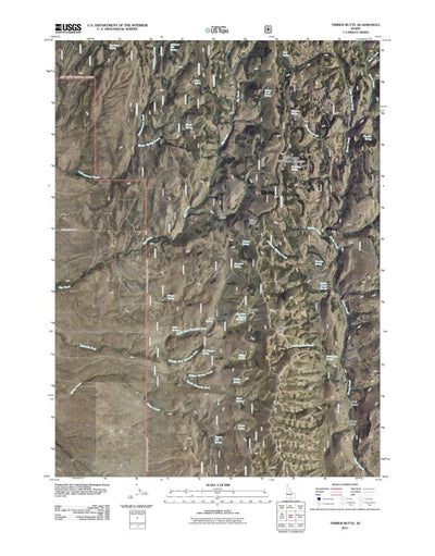 Timber Butte, ID (2011, 24000-Scale) Preview 1