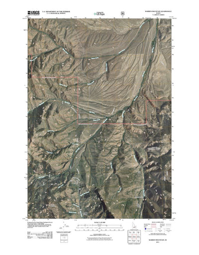 Warren Mountain, ID (2011, 24000-Scale) Preview 1