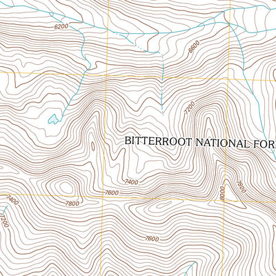 Watchtower Peak, ID-MT (2011, 24000-Scale) Preview 2