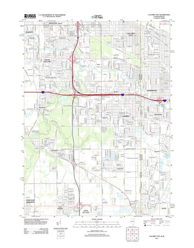 Calumet City, IL-IN (2012, 24000-Scale) Preview 1