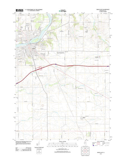 Dixon East, IL (2012, 24000-Scale) Preview 1
