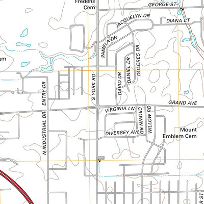 Elmhurst, IL (2012, 24000-Scale) Preview 2