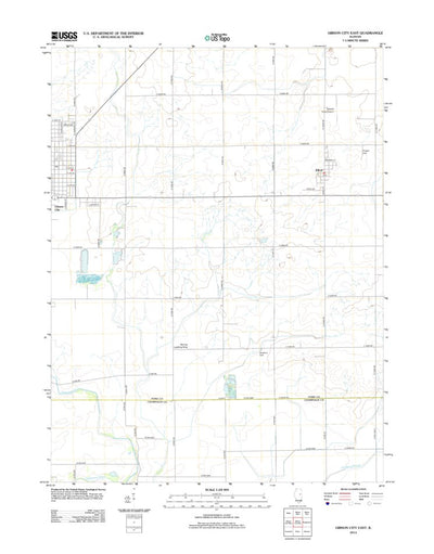 Gibson City East, IL (2012, 24000-Scale) Preview 1
