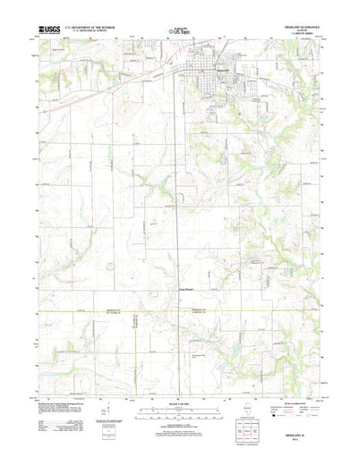 Highland, IL (2012, 24000-Scale) Preview 1