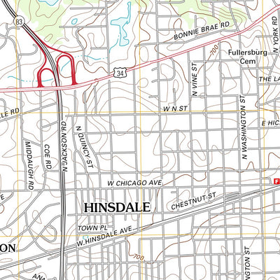 Hinsdale, IL (2012, 24000-Scale) Preview 2