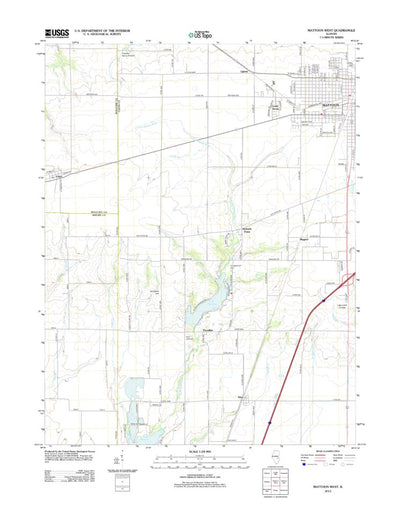 Mattoon West, IL (2012, 24000-Scale) Preview 1