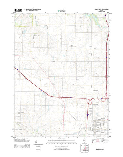 Normal West, IL (2012, 24000-Scale) Preview 1