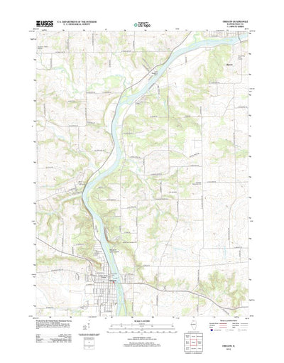 Oregon, IL (2012, 24000-Scale) Preview 1