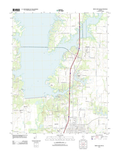 Rend Lake Dam, IL (2012, 24000-Scale) Preview 1