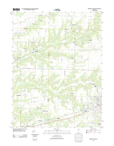 Brazil West, IN (2013, 24000-Scale) Preview 1