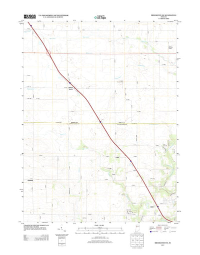 Brookston SW, IN (2013, 24000-Scale) Preview 1