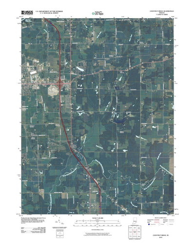 Chestnut Ridge, IN (2010, 24000-Scale) Preview 1