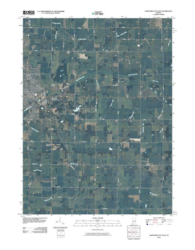 Hartford City East, IN (2010, 24000-Scale) Preview 1