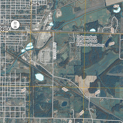 Hartford City East, IN (2010, 24000-Scale) Preview 3