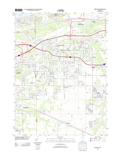 Portage, IN (2013, 24000-Scale) Preview 1