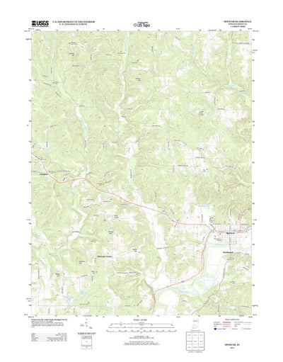 Spencer, IN (2013, 24000-Scale) Preview 1