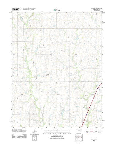 Allen SW, KS (2012, 24000-Scale) Preview 1