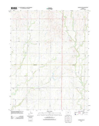 Aurora SW, KS (2012, 24000-Scale) Preview 1