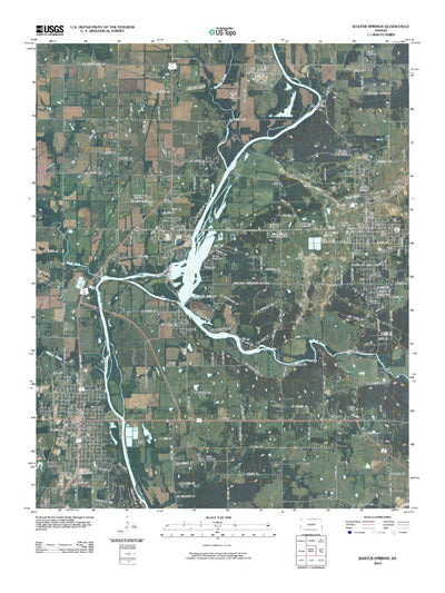 Baxter Springs, KS (2010, 24000-Scale) Preview 1