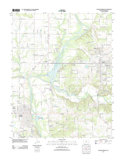 Baxter Springs, KS (2012, 24000-Scale) Preview 1