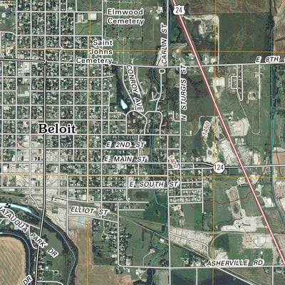 Beloit, KS (2009, 24000-Scale) Preview 3