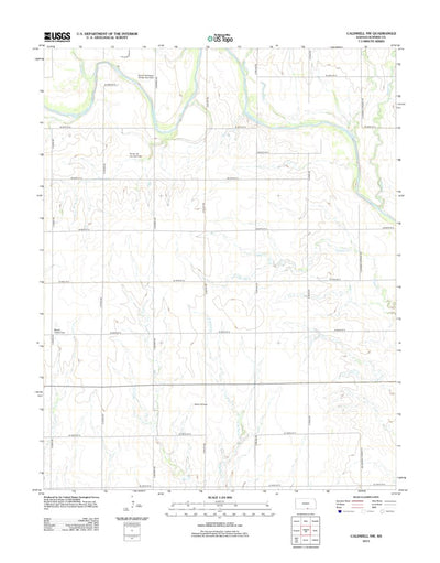 Caldwell NW, KS (2012, 24000-Scale) Preview 1
