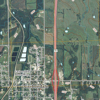 Carbondale, KS (2009, 24000-Scale) Preview 3