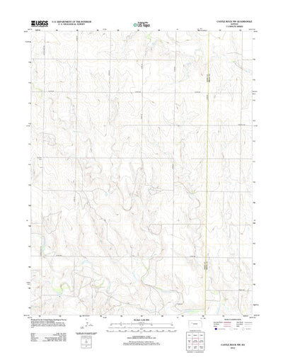 Castle Rock NW, KS (2012, 24000-Scale) Preview 1