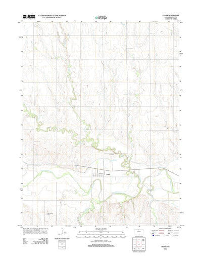 Cedar, KS (2012, 24000-Scale) Preview 1