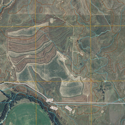 Cedar Bluff Dam, KS (2010, 24000-Scale) Preview 2