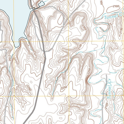 Cedar Bluff Dam, KS (2012, 24000-Scale) Preview 3