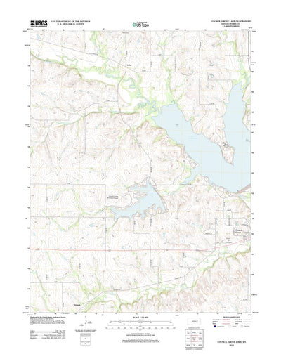 Council Grove Lake, KS (2012, 24000-Scale) Preview 1